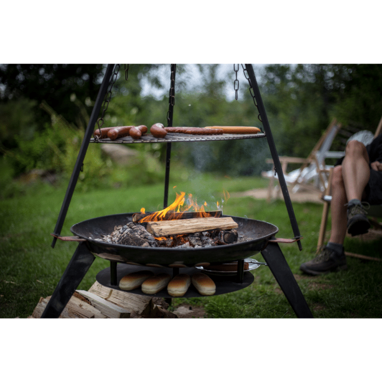 A charcoal or gas grill?